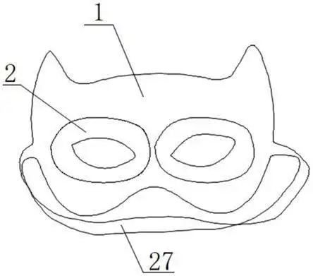 儿童防护眼罩的制作方法