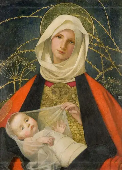 《圣母子》(madonna and child)