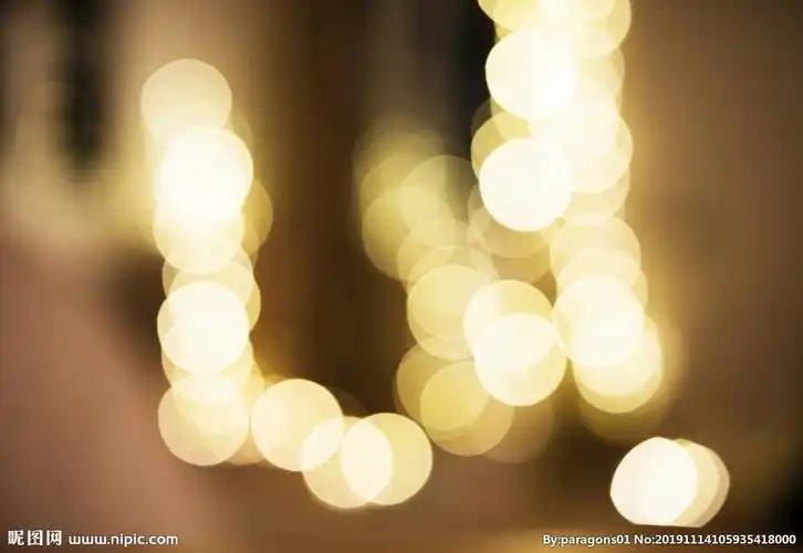 朦胧的光圈图片