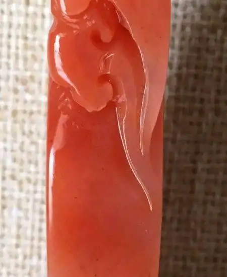 精品老挝红花冻石