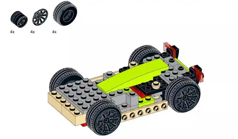 乐高积木拼装图纸乐高积木拼装图纸汽车