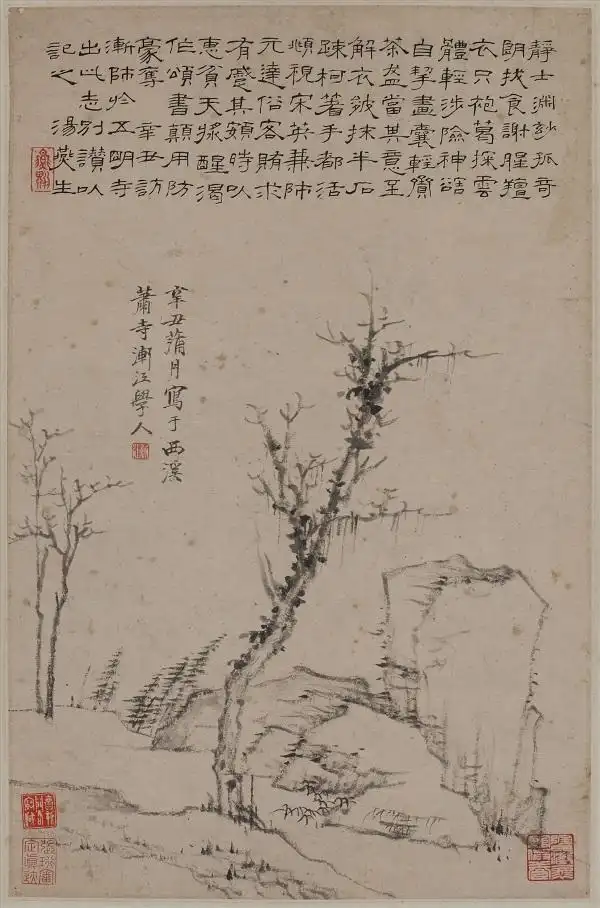 从四僧四王恽寿平等看无锡博物院陶心华藏画展