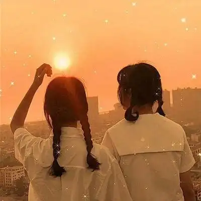 闺蜜,可爱,背影,优质女头,拿图点赞关_女生头像_我要个性网