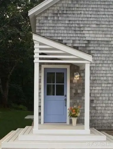 农村都在做的自建房门廊,到底有多美?