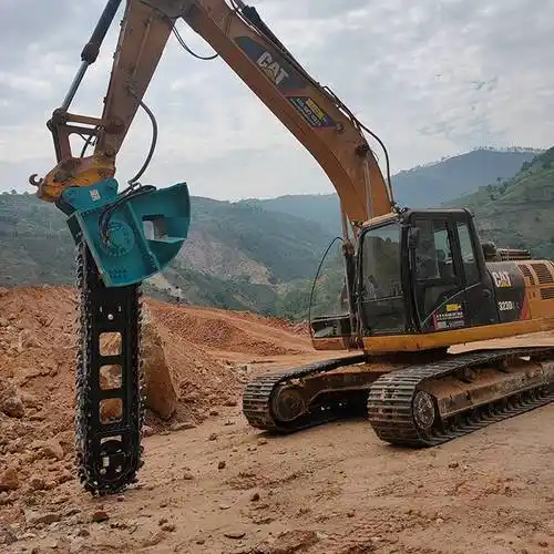 沥青路面链条式开沟机混凝土地面刨钩机挖掘机岩石开槽机打沟机