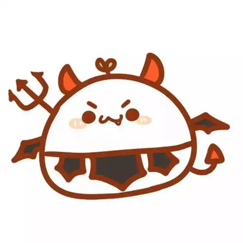 简笔画可爱团子微信头像