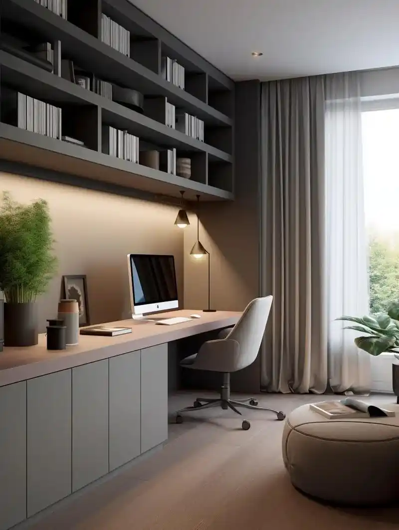 唯美又浪漫的法式书房设计,让人沉迷不已.