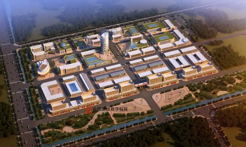 大市场产业园效果图