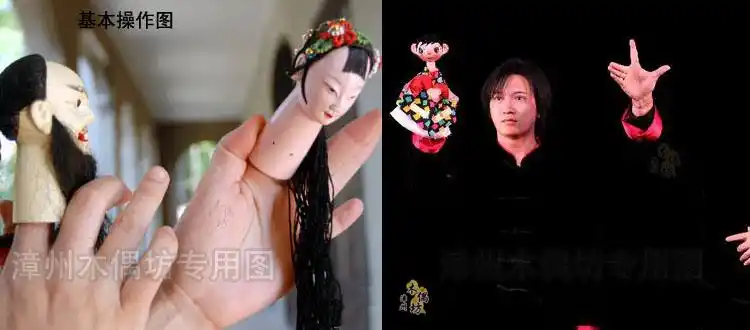 司马光木偶剧卡通掌中木偶戏校园初级表演道具布袋木偶