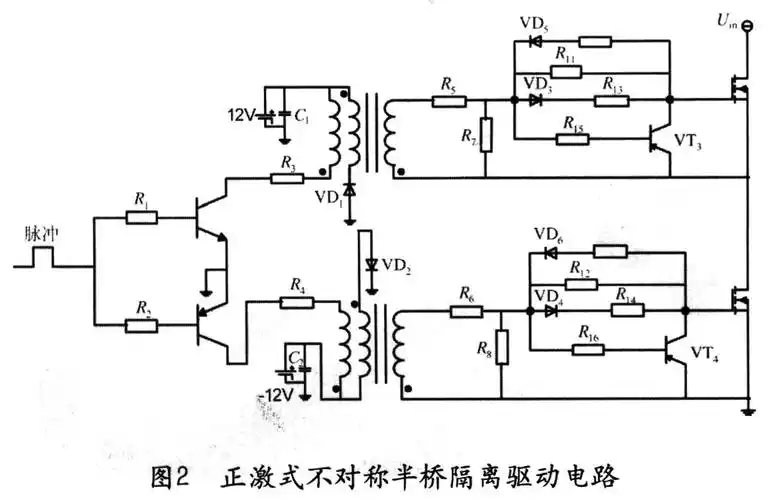 一种新型的不对称半桥隔离驱动电路设计