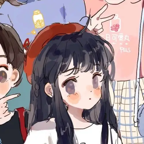 动漫闺蜜头像吖