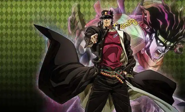 jojo的奇妙冒险看脸就知道绝对不可能输的男主角空条承太郎