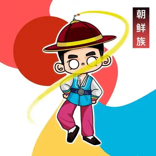 五十六个民族朝鲜族