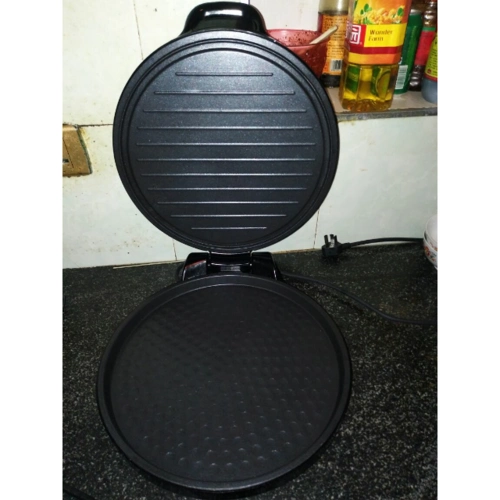 美的(midea) 煎烤机 mc-jhn30f 家用电饼铛煎烤机双面悬浮烙饼机烤饼