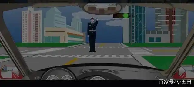 交警手势科目一考试续更