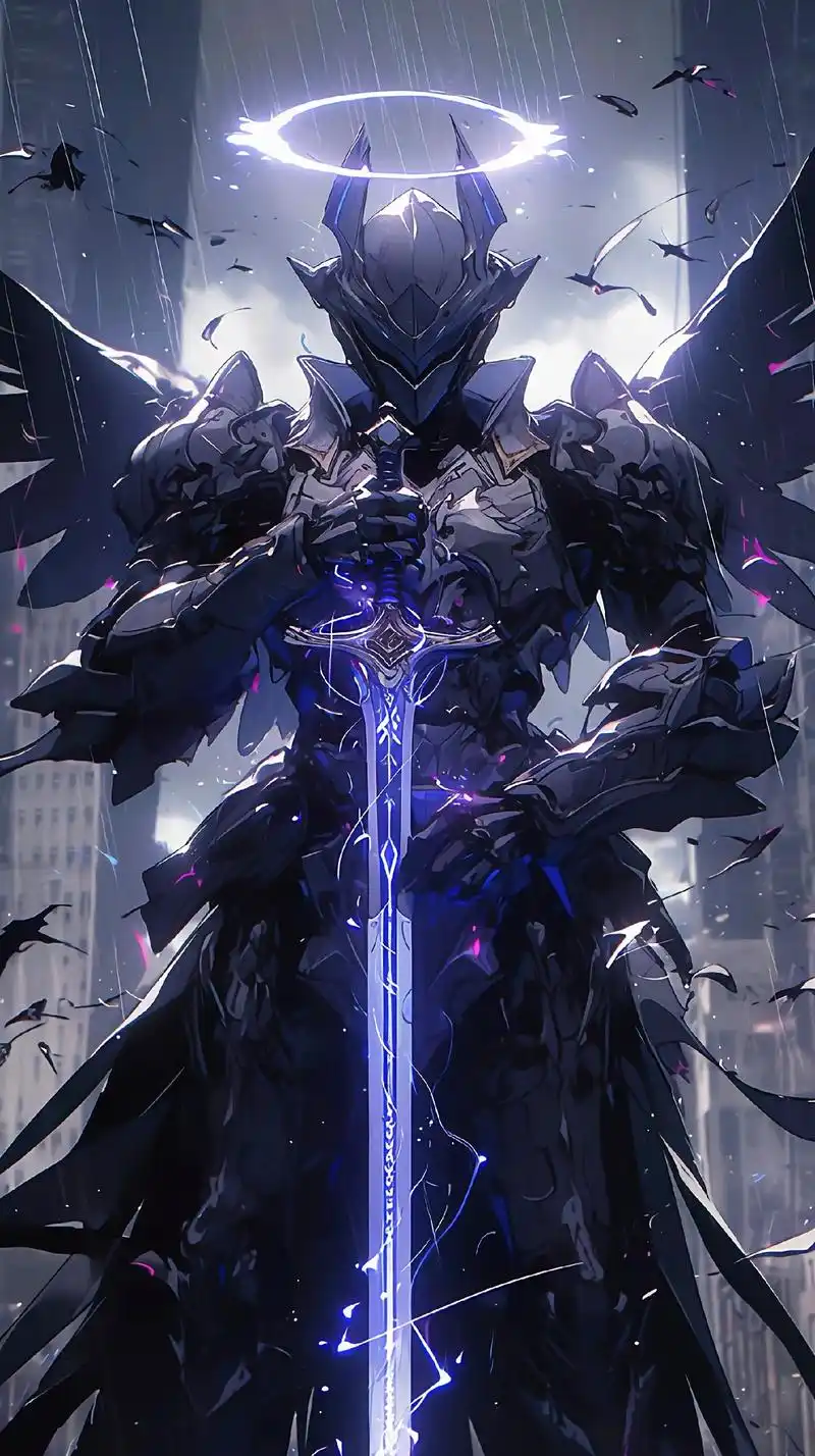 科幻 #二次元 #ai绘画 #机甲风 #屏保 - 抖音