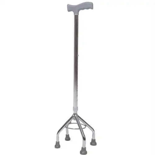 通和(tousda)四脚拐杖老年人可伸缩四脚手杖 标配单只装