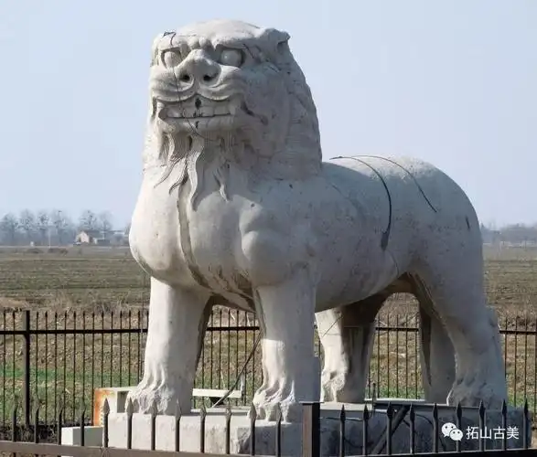 唐顺陵石狮