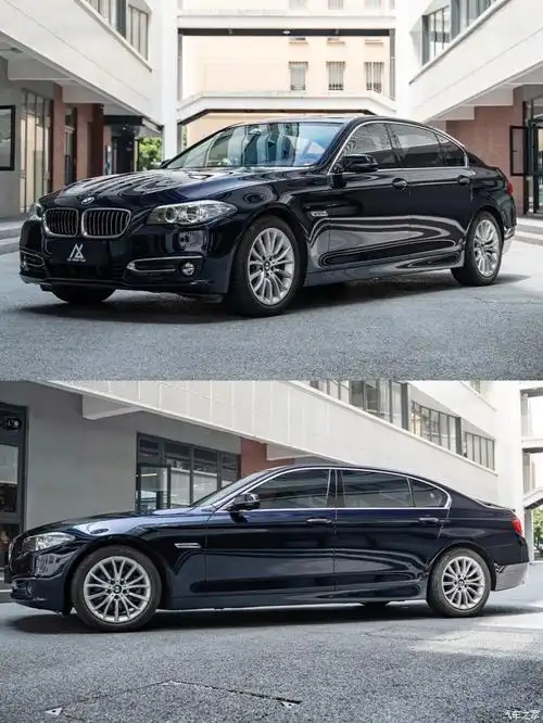 宝马五系换个颜色看看