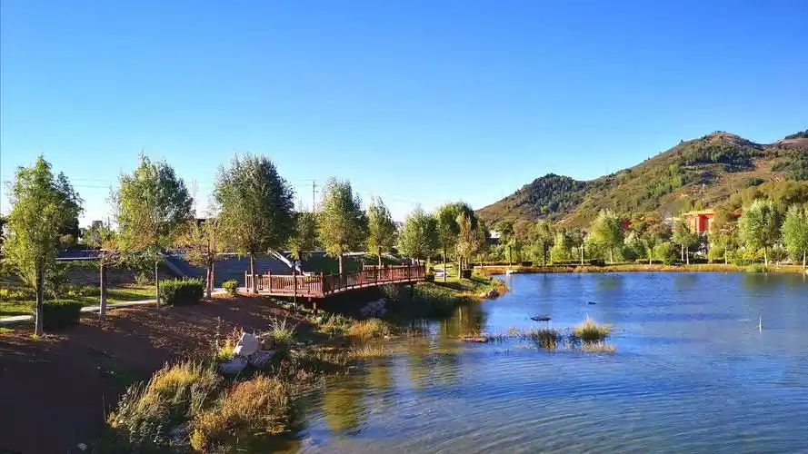 晋陕游一汾河源头风景