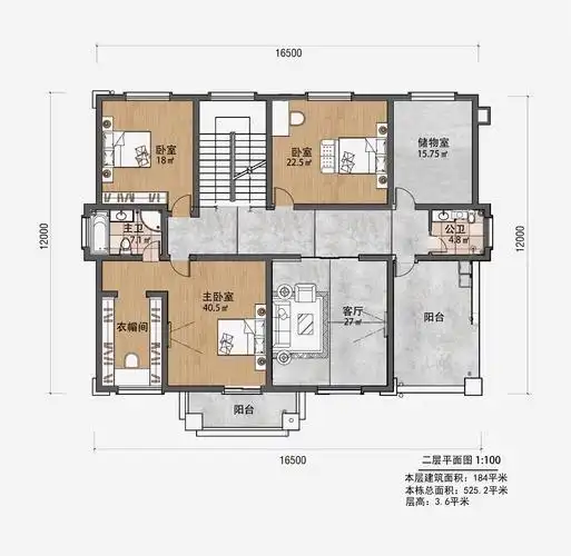 三层别墅设计给家人提供一个舒适的生活空间