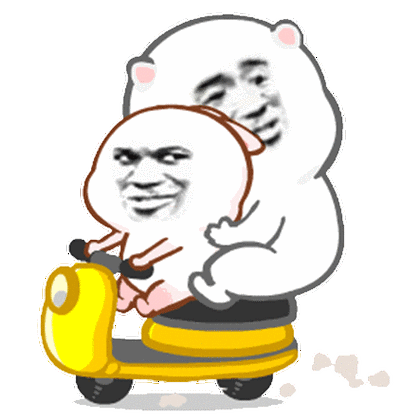 开小电动车载靓仔出去玩_开小_靓仔_出去玩_电动车表情