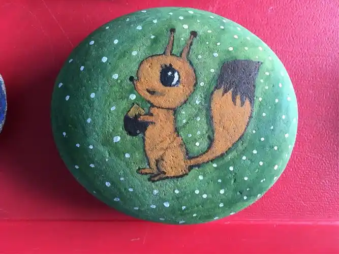 元善镇中心幼儿园"创意石头画"