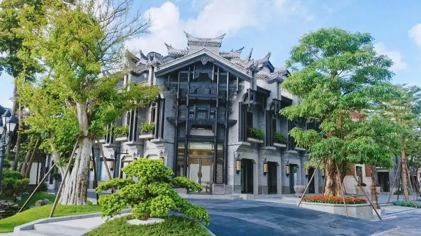 没约上?要走向世界级的珠海横琴香洲埠中式文化别墅 就只有这