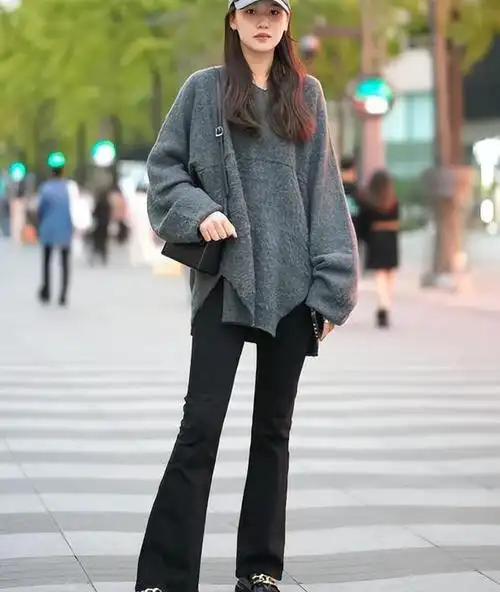 看了杭州女生的打扮,我发现:裤拖地,裙不遮踝,才更时尚显高!
