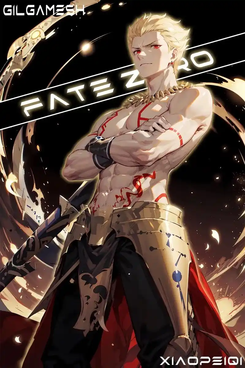 英雄王|吉尔伽美什.#二次元 #同人 #金闪闪 #fate  - 抖音