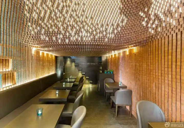 店面门面个性餐厅装修效果图