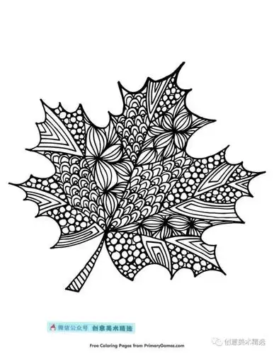 黑白装饰画创作必备——20张漂亮的母版纹样素材_图案