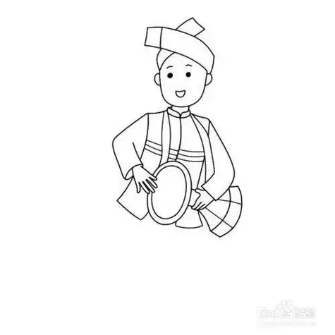 水族人简笔画教案