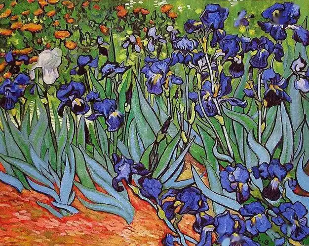 龙波行临摹世界名画