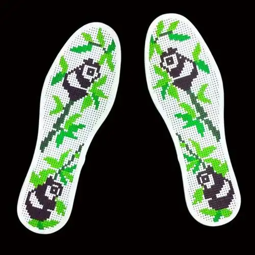 手工十字绣鞋垫正格舒适结婚面料精准男网格制作满绣儿童吸汗绣花