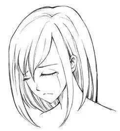 伤感简笔画手绘大图