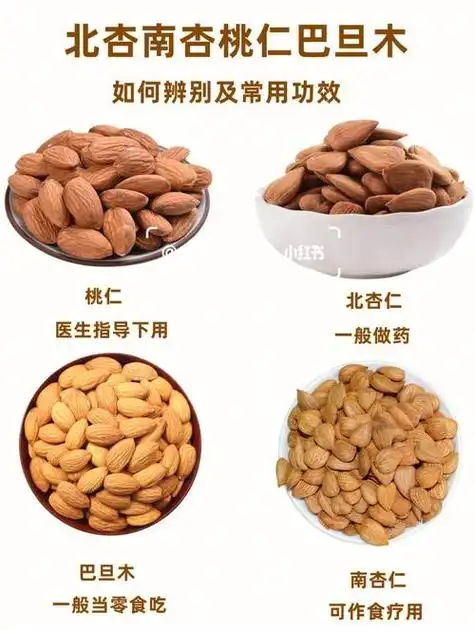 甜杏仁有什么功效 燀苦杏仁的图片_功效与作用