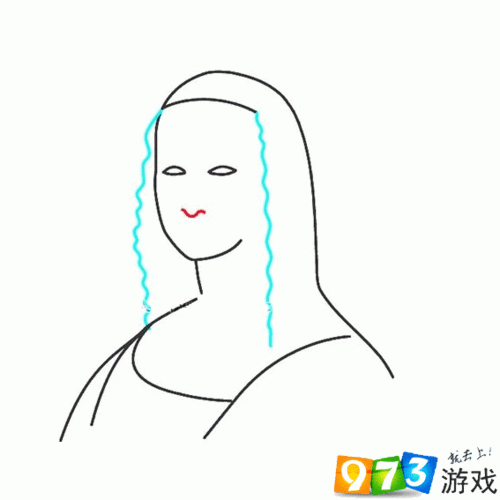 qq画图红包蒙娜丽莎怎么画 蒙娜丽莎画法分享