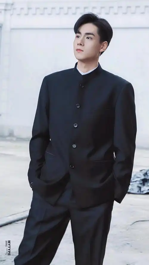 民国小少爷—中山装的路垚(新增一组图,超秀气超可.