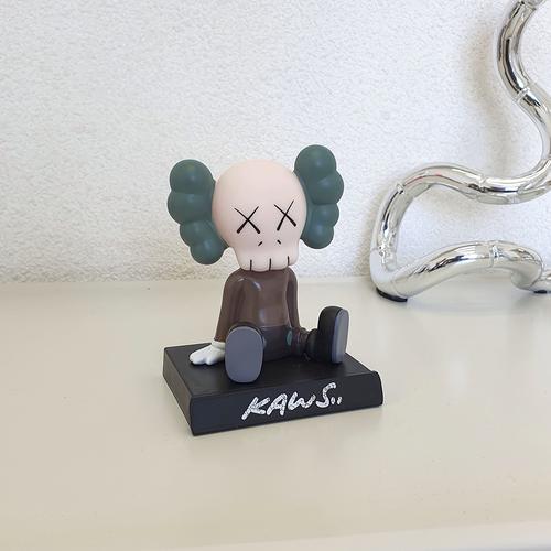 芝麻街kaws公仔创潮潮牌摇头娃娃ins手办玩偶装饰摆件