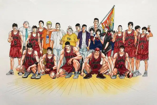 灌篮高手湘北篮球队所有队员打架排名是怎样的