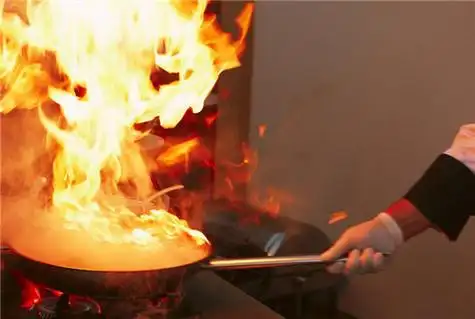 厨房着火用什么灭火器