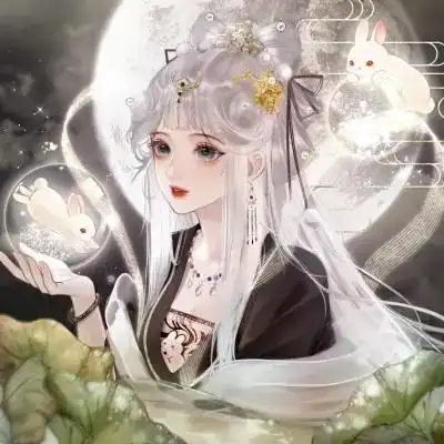 仙气飘飘的古风女生闺蜜头像