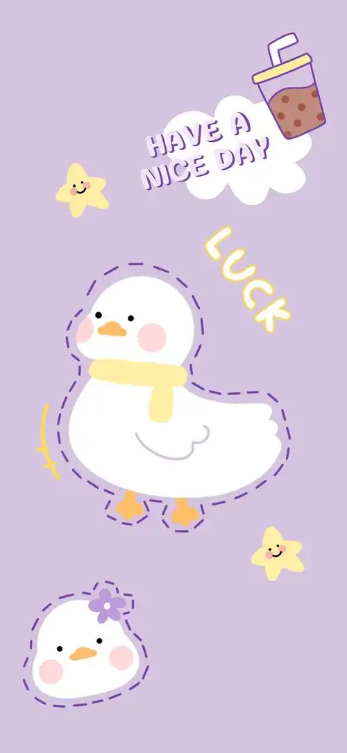 求这个可爱的鸭鸭壁纸