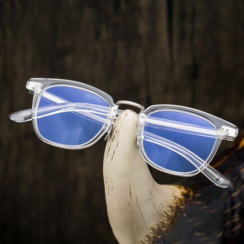 复古透明眼睛框近视眼镜框男大脸余文乐中金板材眼镜架女手工眼镜