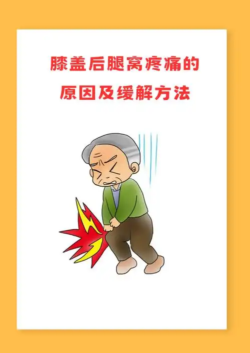 揭秘腿窝疼痛:膝盖后方疼痛的背后真相