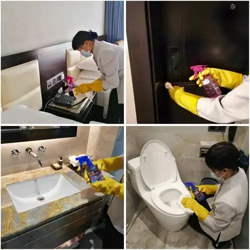 客房全面消毒