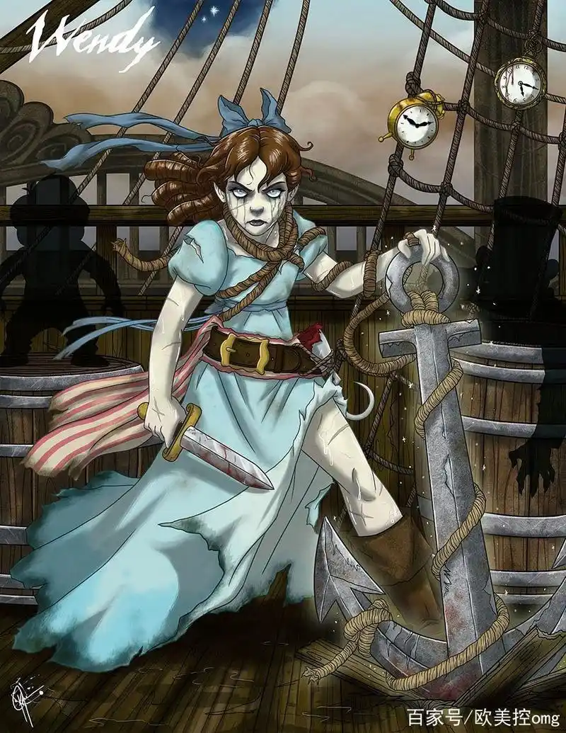 当迪士尼公主变成丧尸,花木兰面目狰狞,灰姑娘形象尽毁!