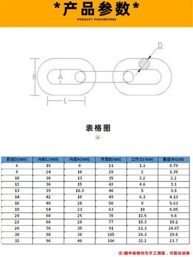 成华牌矿用圆环链条高强度长环链条g80起重链条破断拉力大
