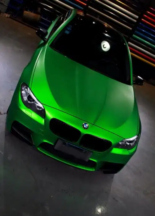 宝马5系改装宝强绿m5大包围宝马原厂改装项目
